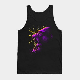 Psychedelic gorilla Tank Top